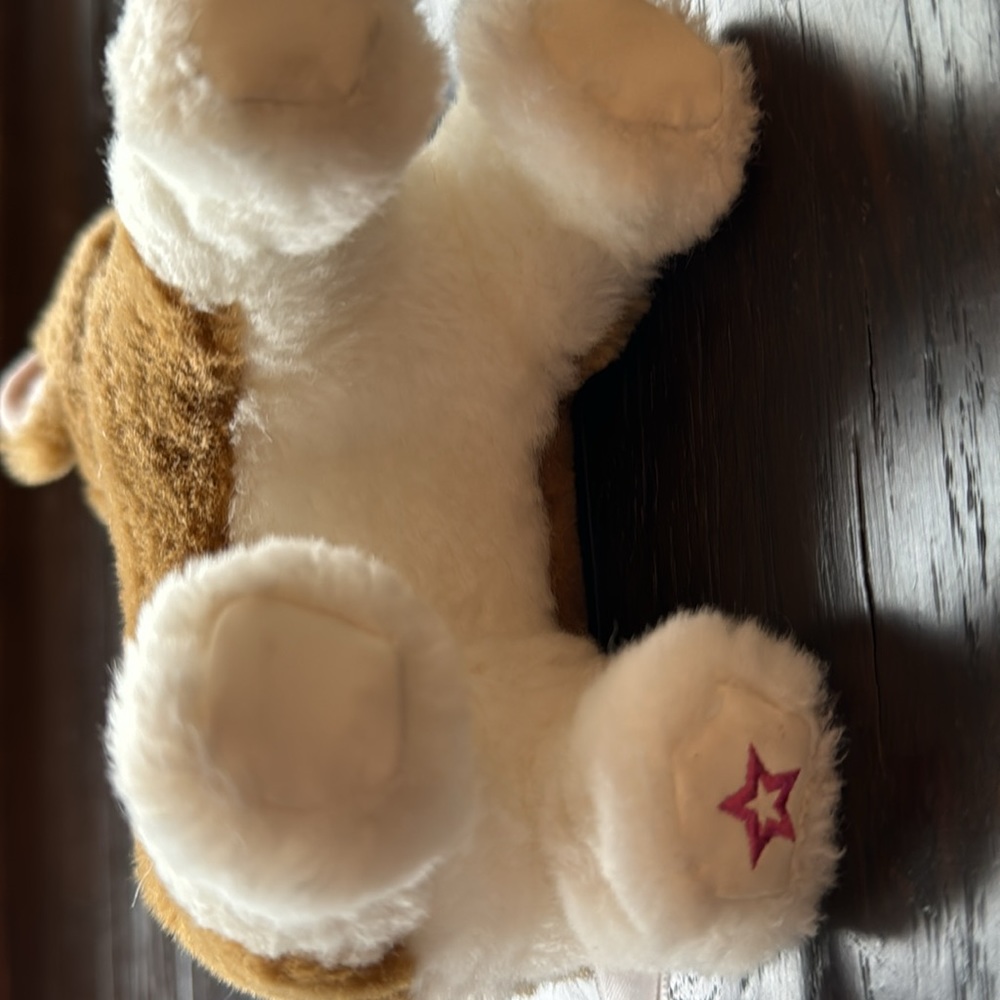 American Girl Doll Brown & White Dog - Picture 7 of 9